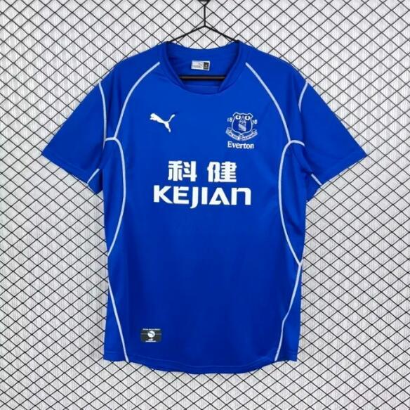 Retro 02/03 Everton home football jersey