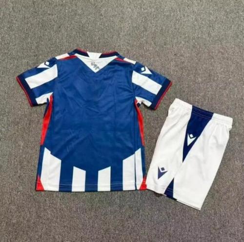 26/27 West Bromwich Albion home kids kit