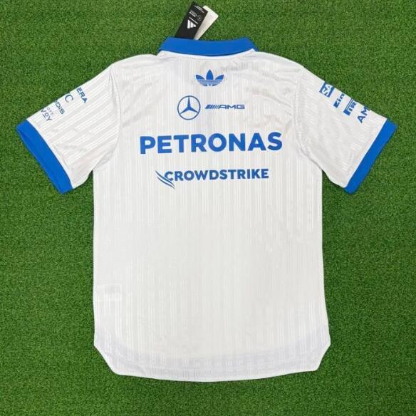 2026 Mercedes F1 polo white