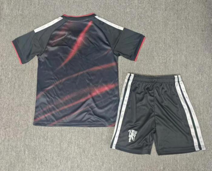 27/28 Manchester United third kids kit