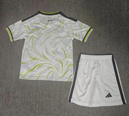 27/28 liverpool Away kids kit