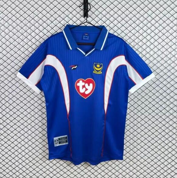 Retro 02/03 Portsmouth home football jersey