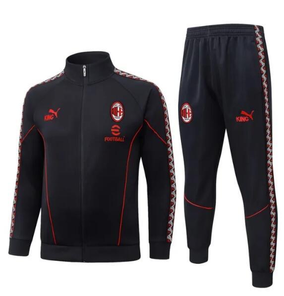 26/27 AC Milan kids jacket Dark gray