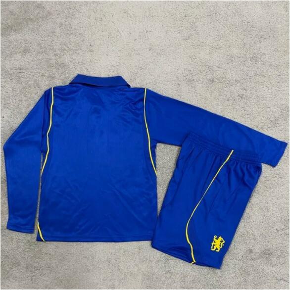 26/27 Chelsea home kids kit long sleeves