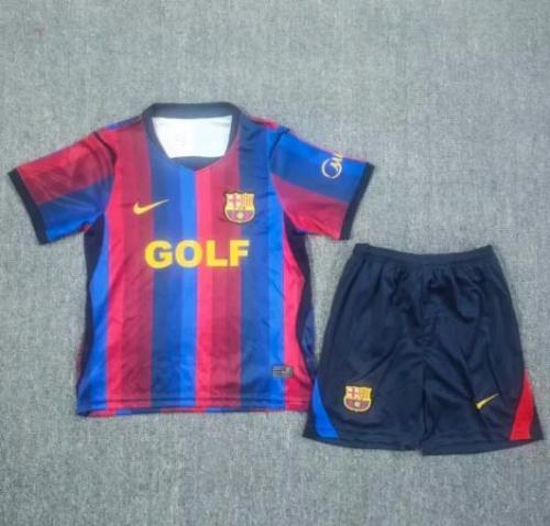 26/27 Barcelona home kids kit Special Edition