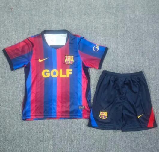 26/27 Barcelona home kids kit Special Edition