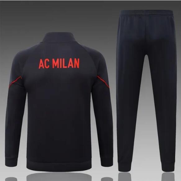 26/27 AC Milan Adult jacket Dark gray