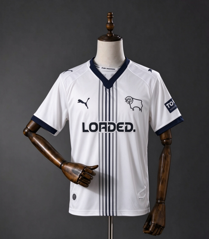 26/27 Derby County home football Jersey
