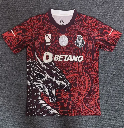 25-26 Porto Red Special Edition Fans Soccer Jersey