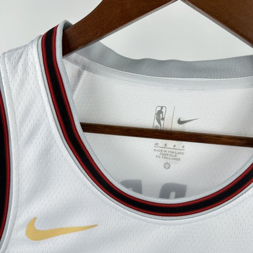 24-25 ROCKETS HARDEN #13 White City Edition Top Quality Hot Pressing NBA Jersey