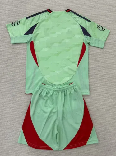 25-26 JUV Green Concept Edition Kids Soccer Jersey