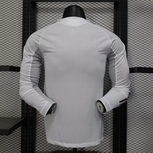 25-26 RMA Home Long Sleeve Player Version Soccer Jersey 长袖
