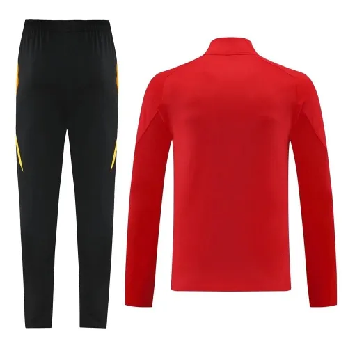 2024 AD Red Half Pull Tracksuit
