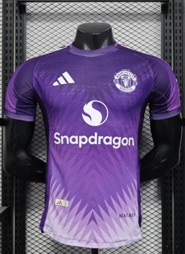 25-26 Man Utd Purple Special Edition Player Version Soccer Jersey