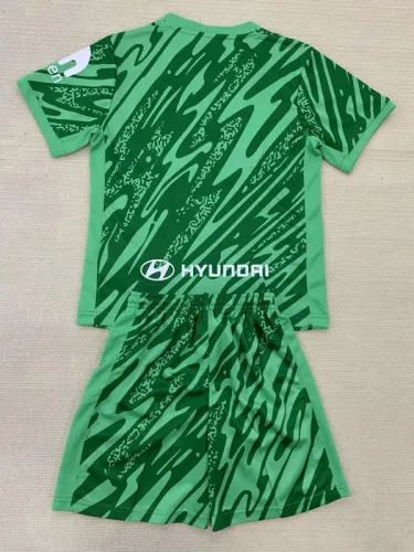 24-25 ATM Green GoalKeeper Kids Soccer Jersey