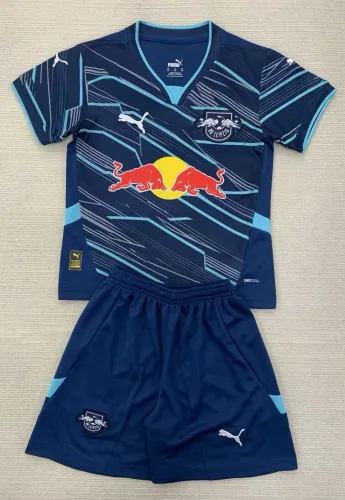 24-25 RB Leipzig Third Kids Soccer Jersey