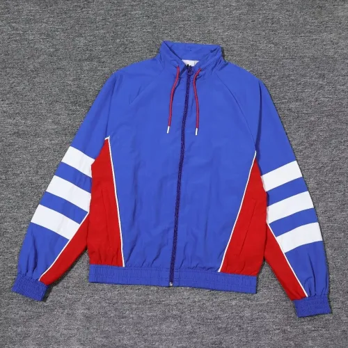 2025 Blue High Quality Windbreaker Suit