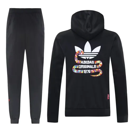 2025 AD Black Commemorative Edition Hoodie Tracksuit (卫衣套装)