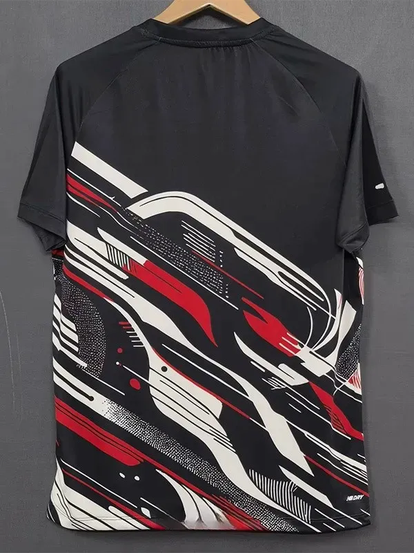 25-26 Sao Paulo Red Black Training shirts *多彩