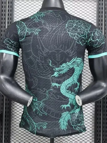 25-26 RMA Black Green Special Edition Player Version Training Shirts