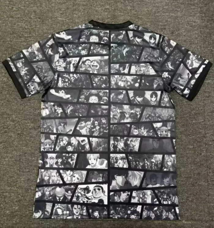 24-25 Japan Anime Edition Grey Fans Soccer Jersey