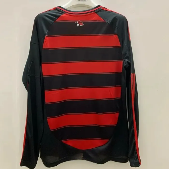 25-26 Flamengo Home Long Sleeve Soccer Jersey (长袖)