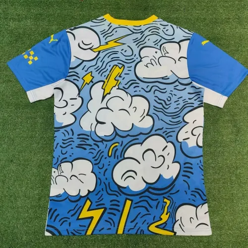 24-25 Man City Concept Edition Blue Fans Soccer Jersey