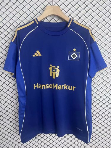 25-26 Hamburger Away Fans Soccer Jersey