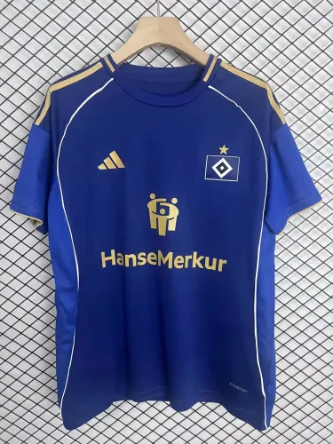 25-26 Hamburger Away Fans Soccer Jersey