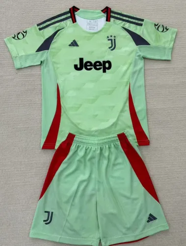 25-26 JUV Green Concept Edition Kids Soccer Jersey