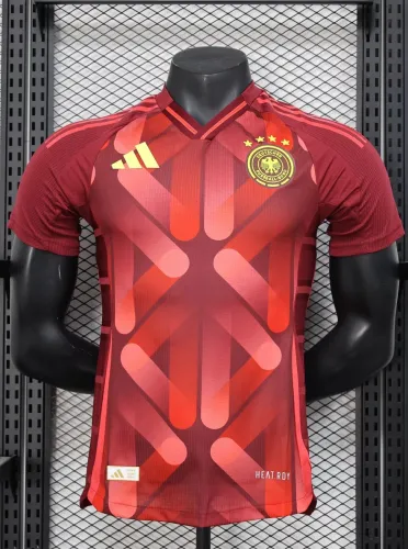 24-25 Germany Red Special Edition Player Version Training shirts*四颗星