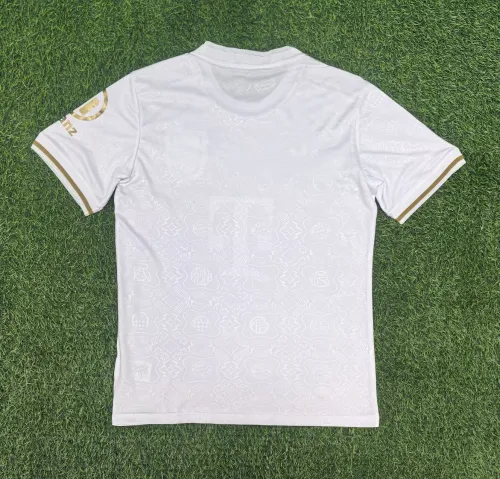 25-26 Bayern White 125th Anniversary Fans Version Soccer Jersey