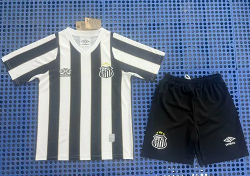 24-25 Santos FC Away Kids Soccer Jersey