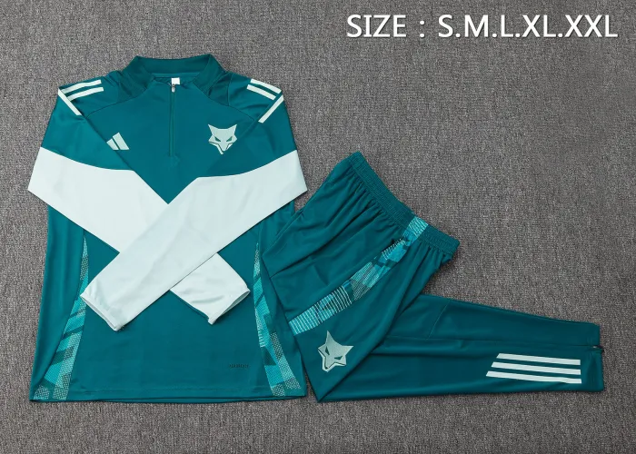 25-26 Cruzeiro High Quality Half Pull Tracksuit