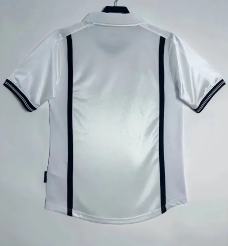 2000-01 Valencia Home Retro Soccer Jersey