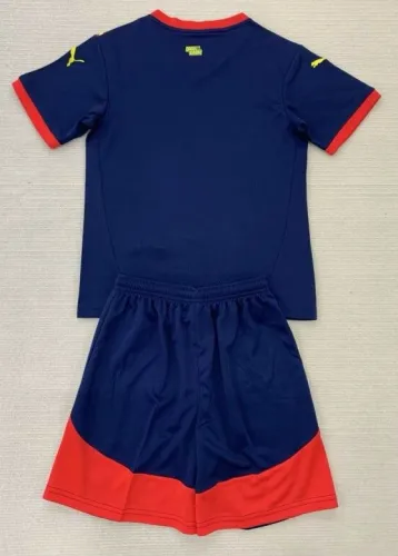 24-25 Girona Away Kids Soccer Jersey