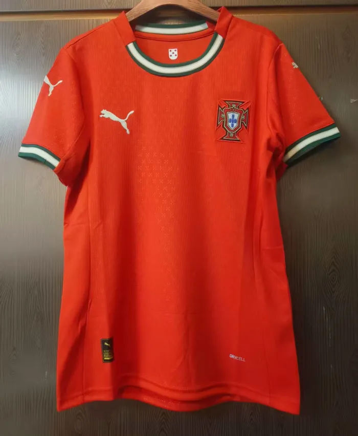 25-26 Portugal Home Women Soccer Jersey