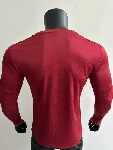 24-25 Bayern 125th Anniversary Long Sleeve Player Version Soccer Jersey (长袖球员)