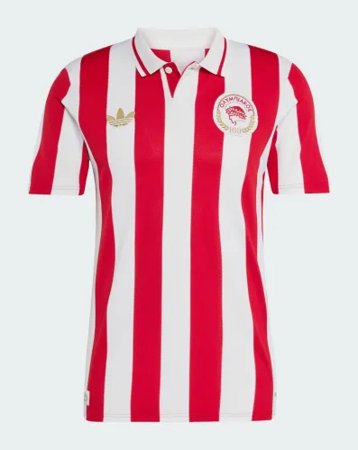 25-26 Olympiacos 100th Anniversary Fans Version Soccer Jersey