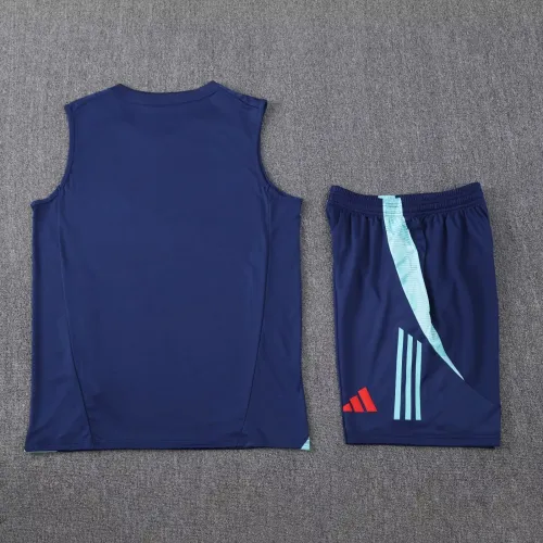 25-26 Flamengo High Quality Tank Top And Shorts Suit