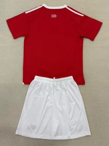 25-26 Internacional Home Kids Soccer Jersey