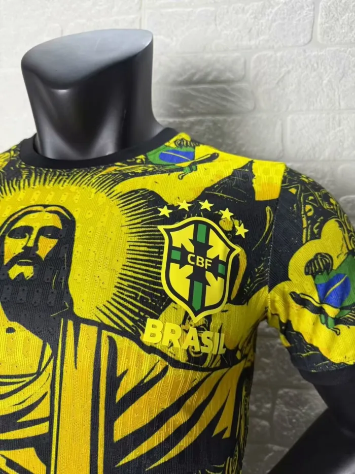 25-26 Brazil  Special Edition Player Version Soccer Jersey