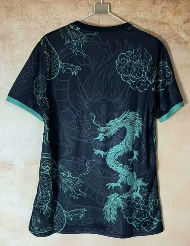 25-26 RMA Black Green Special Edition Fans Training Shirts