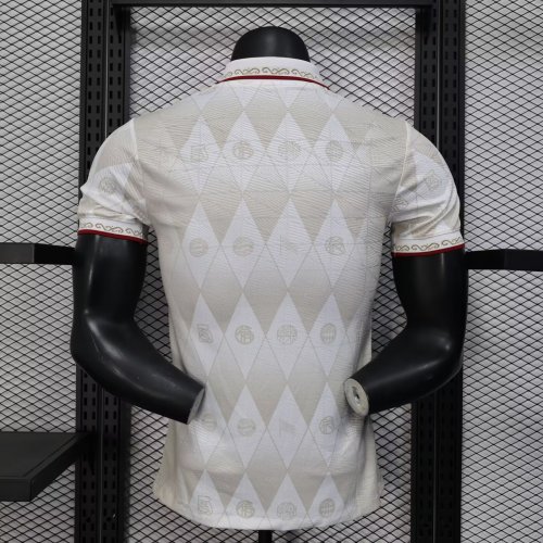 24-25 Bayern Special Edition White Player Version Soccer Jersey