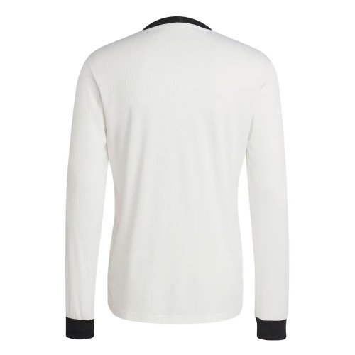 24-25 Germany White 125th Anniversary Long Sleeve Fans Version Soccer Jersey