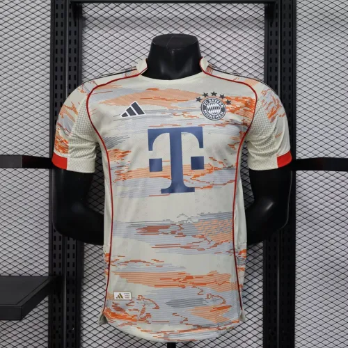 25-26 Bayern Away Player Version Soccer Jersey