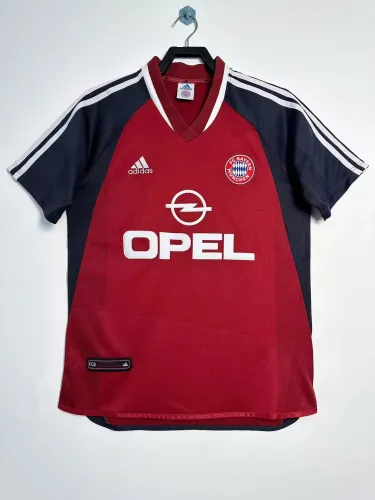 2001-2002 Bayern Home Retro Soccer Jersey
