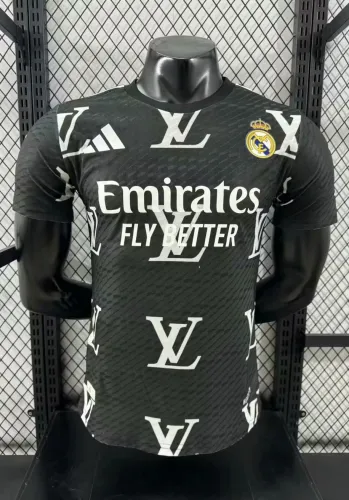 25-26 RMA Black Special Edition Player Version Training Shirts *L