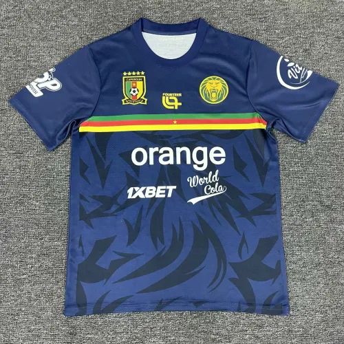 25-26 Cameroon Royal Blue Training shirts