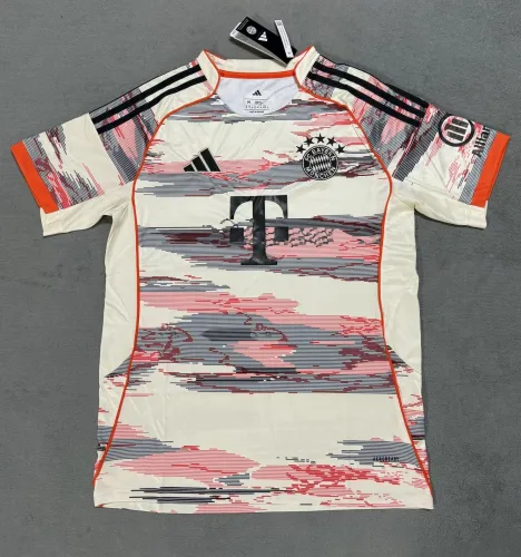 25-26 Bayern Away Fans Soccer Jersey